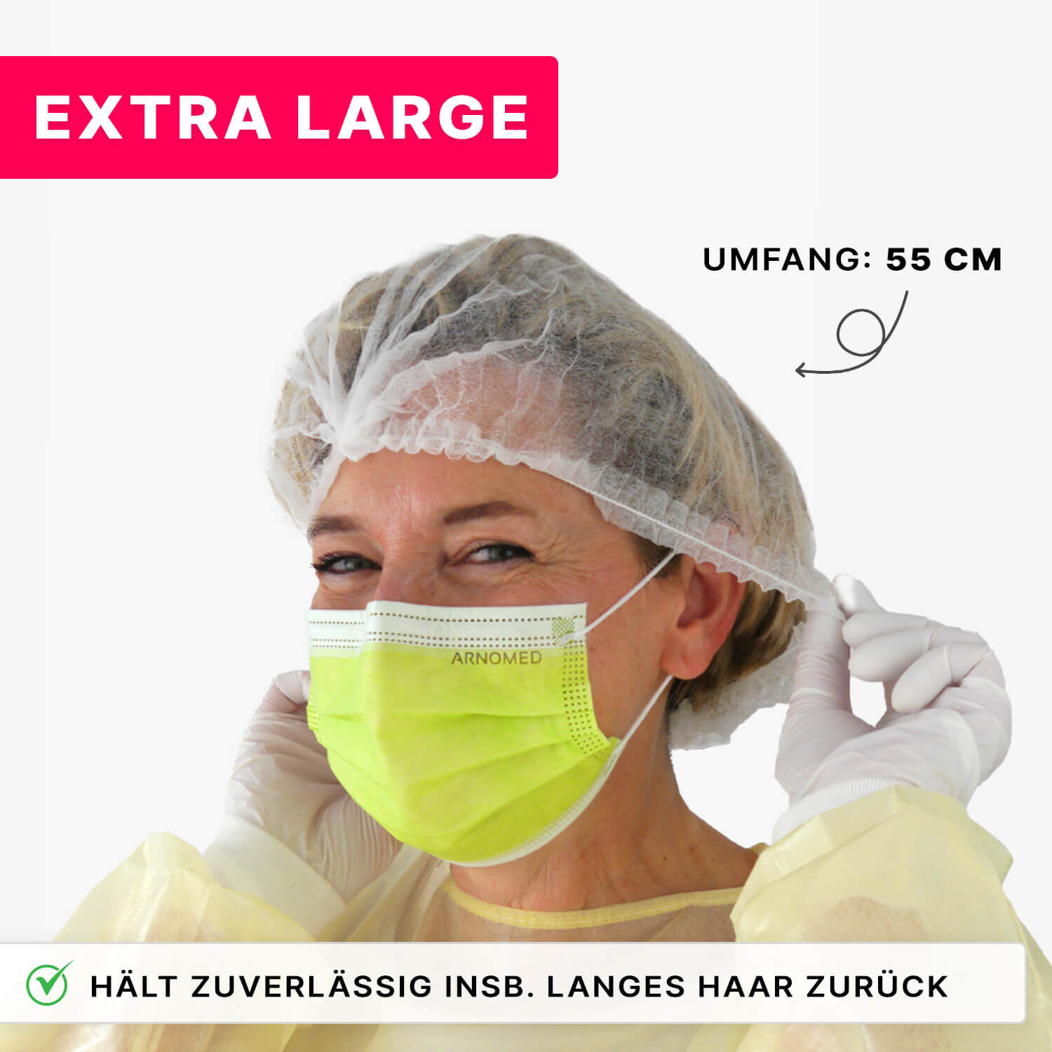 432-w-pt01 ARNOMED COVER Klipphauben XL