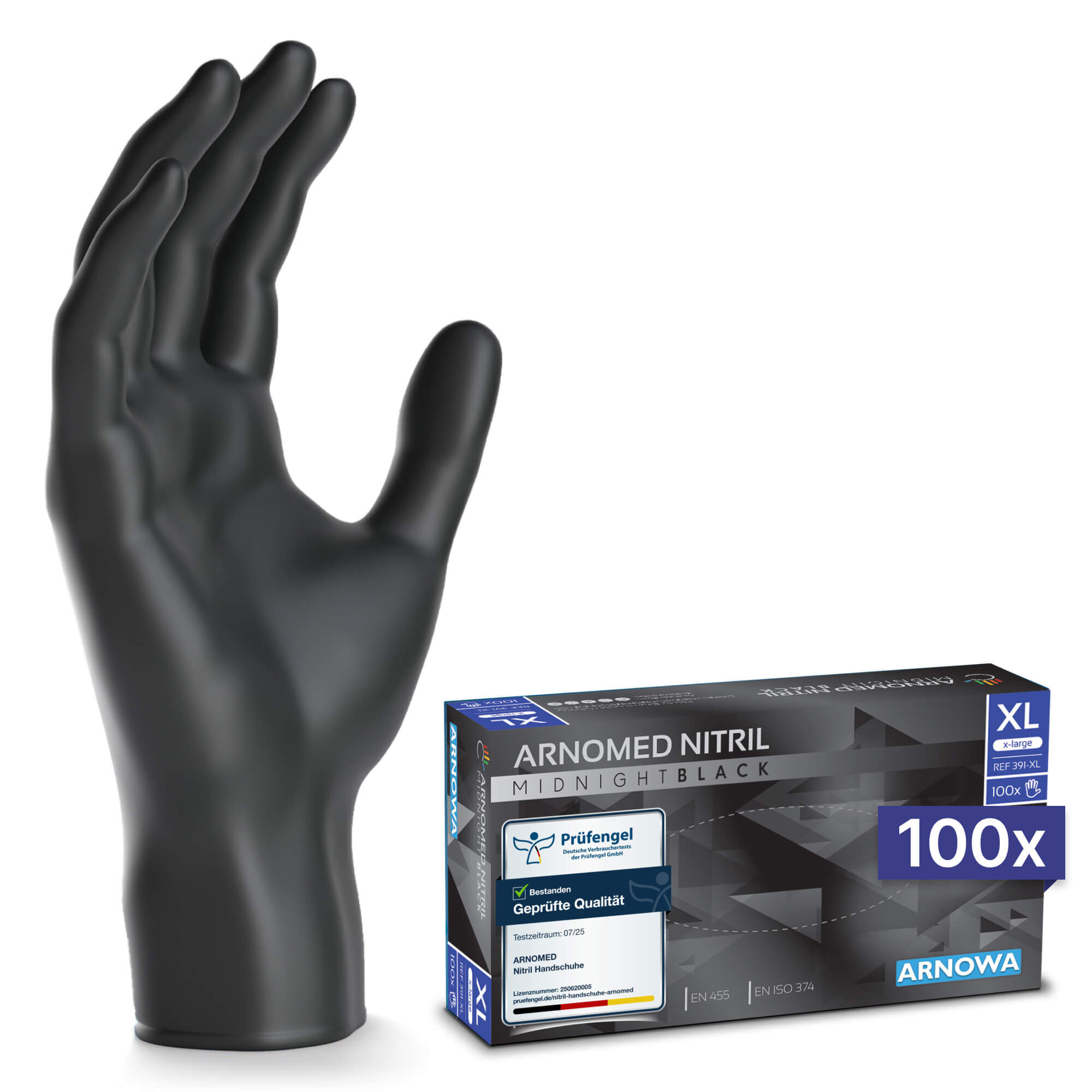 Nitril Handschuhe Schwarz