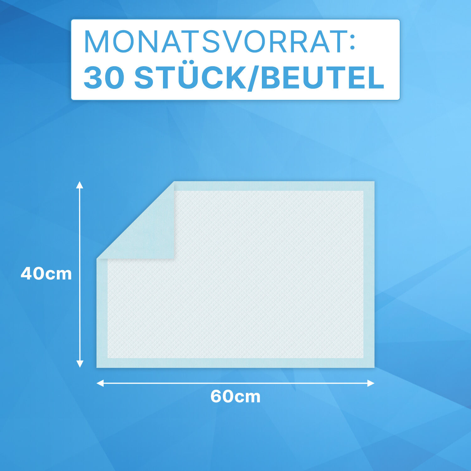 ARNOMED Krankenunterlagen Maße