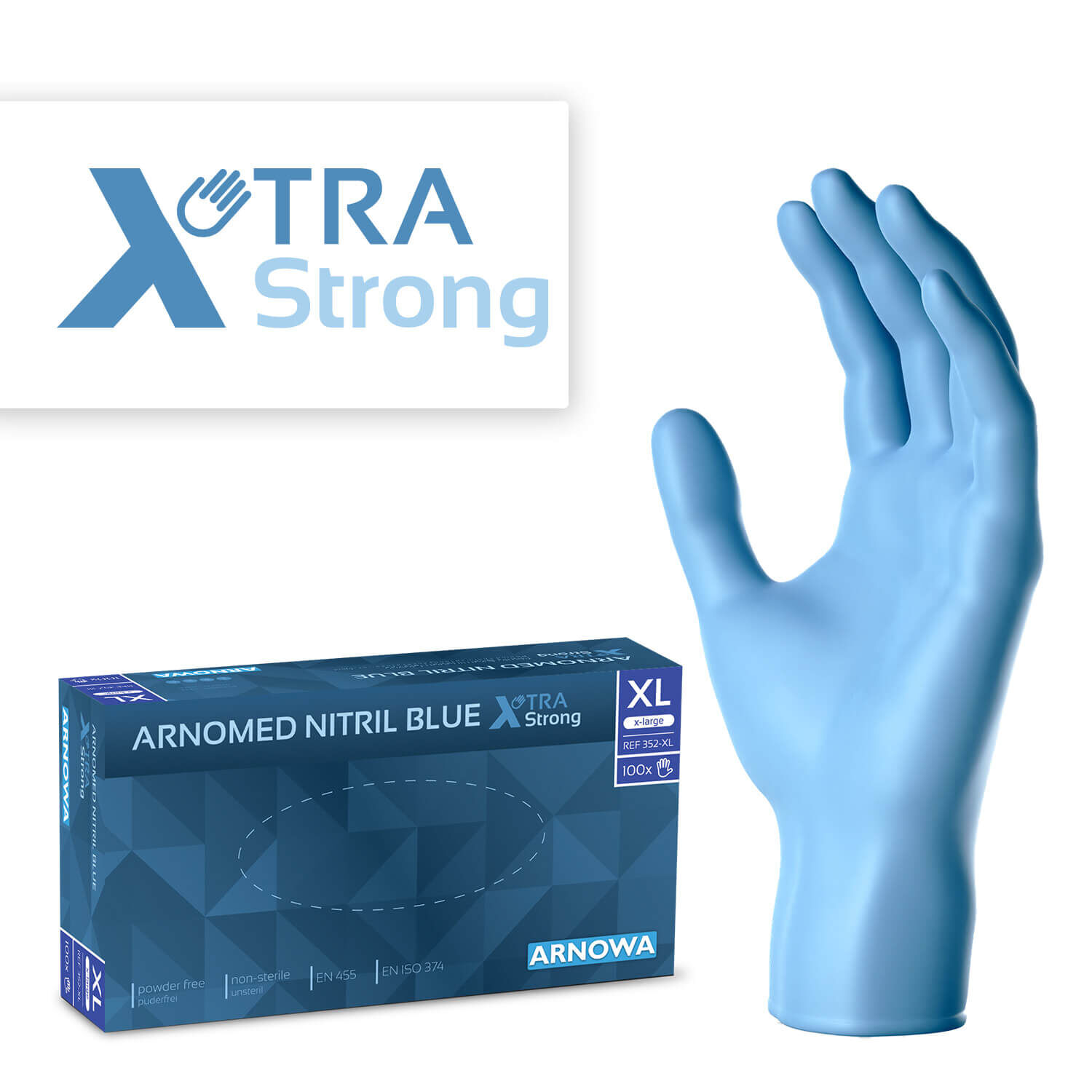 ARNOMED NITRIL BLUE XTRA STRONG ARNOMED NITRIL BLUE XTRA STRONG