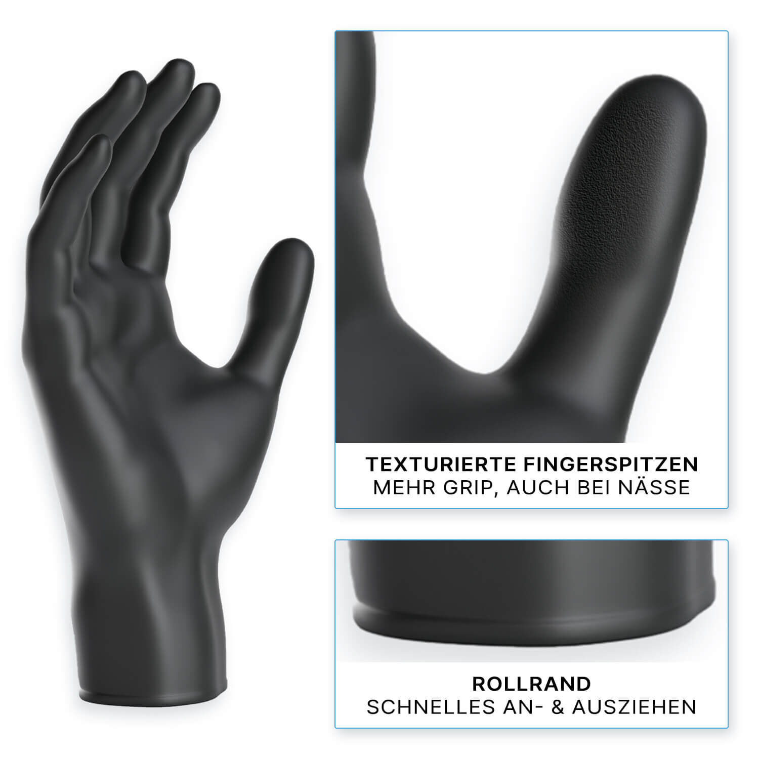 391_Detailbild ARNOMED NITRIL MIDNIGHT BLACK