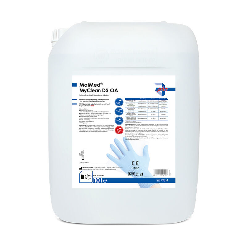 myclean-ds-oa-10l MaiMed MyClean DS OA Schnelldesinfektion