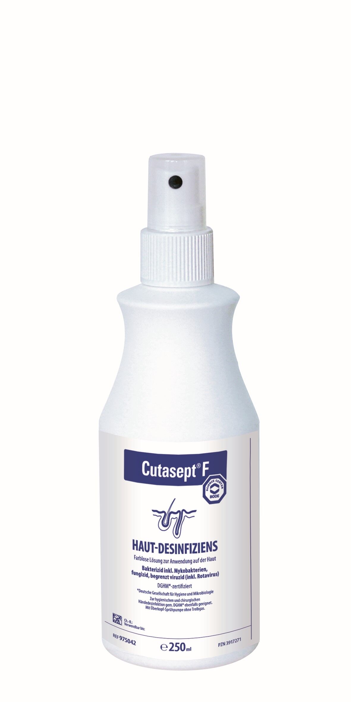 Cutasept F Hautdesinfektionsmittel in der 250ml-Flasche