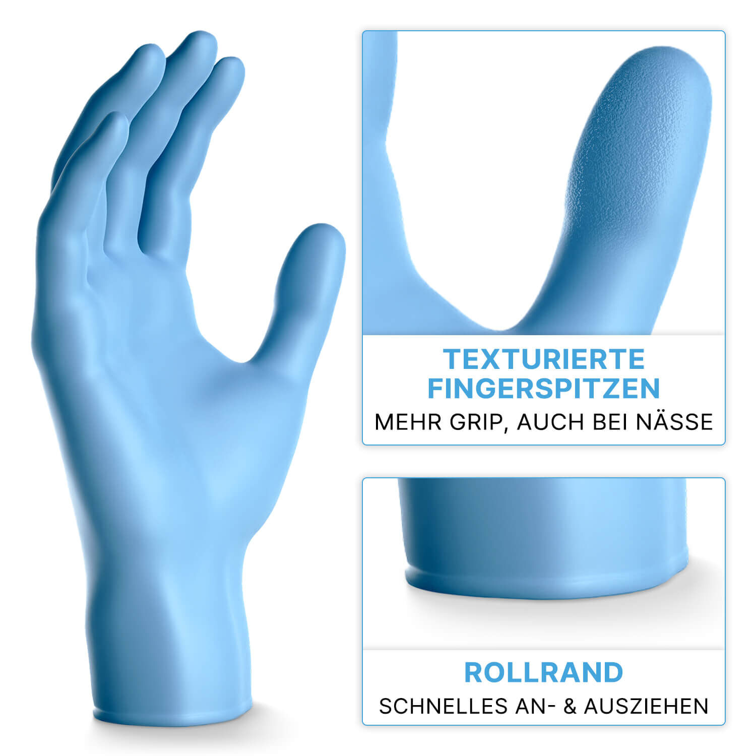 ARNOMED Nitrilhandschuhe blau ARNOMED Nitrilhandschuhe blau