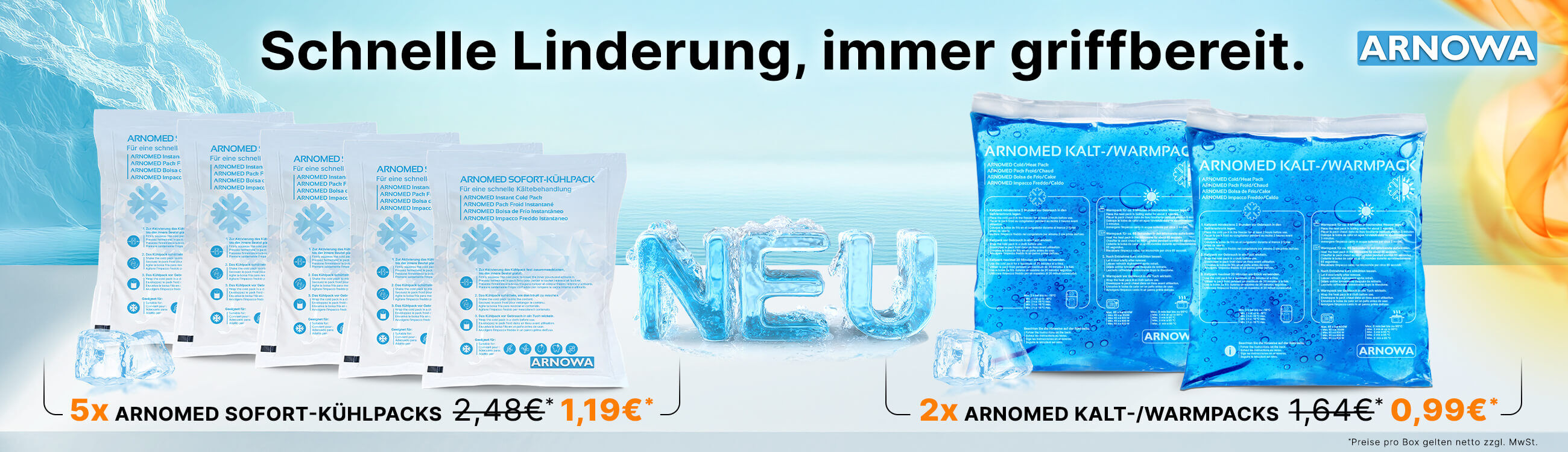 ARNOMED Kühlpacks