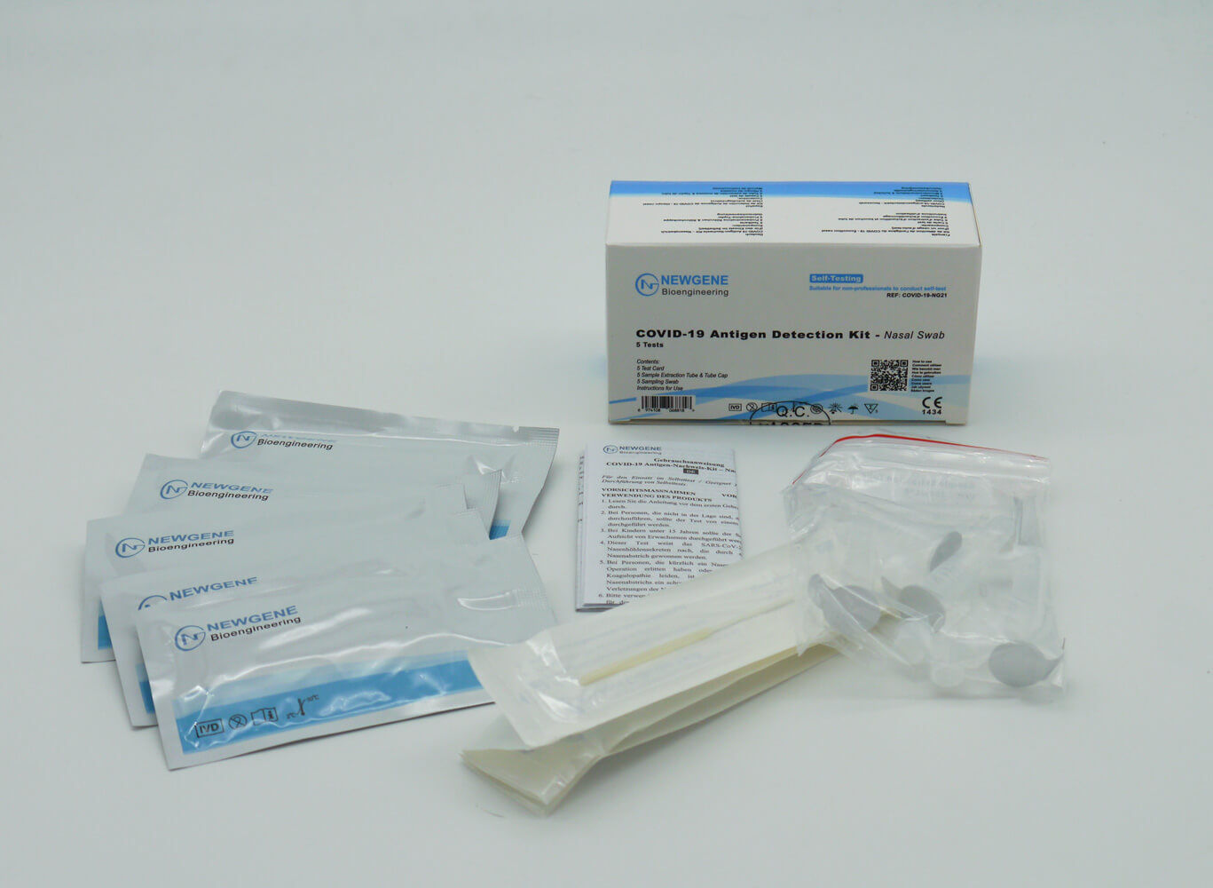 new-gene-laientest-inhalt New Gene Schnelltest