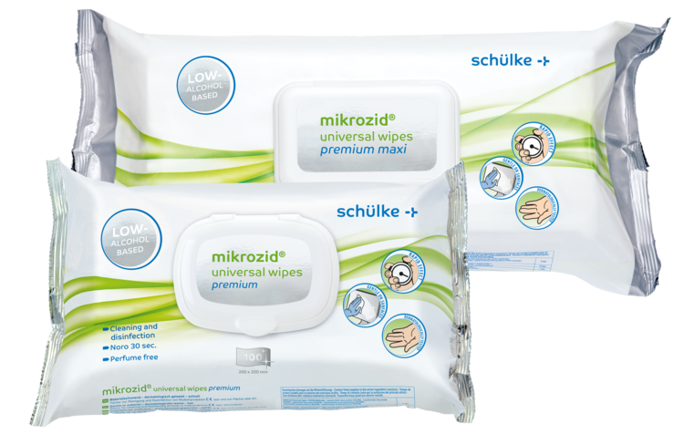 mikrozid universal wipes premium maxi - Desinfektionstücher im Flowpack Mikrozid Universal Wipes
