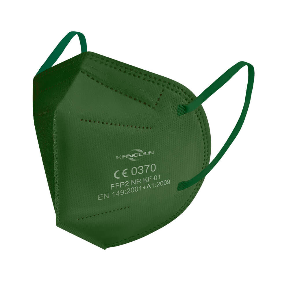 411-ffp2-maske-darkgreen Grüne FFP2 Maske