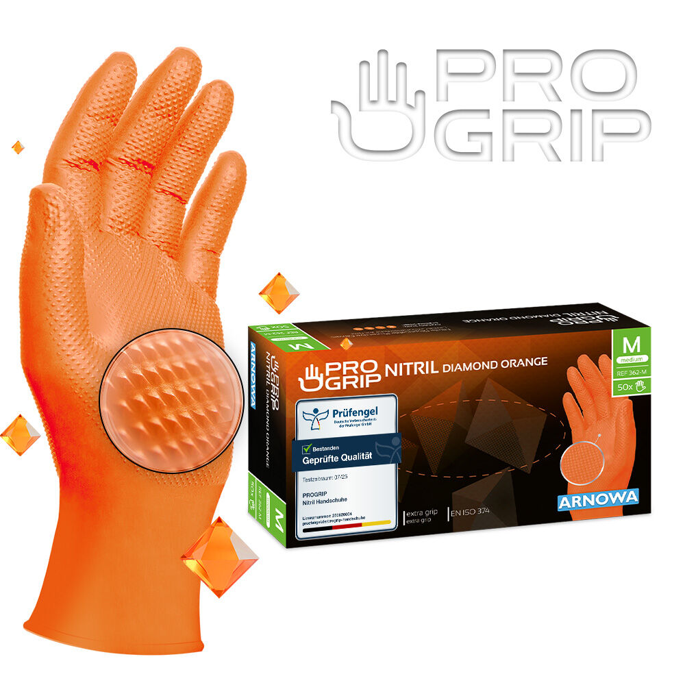 Nitril Handschuhe mit Grip