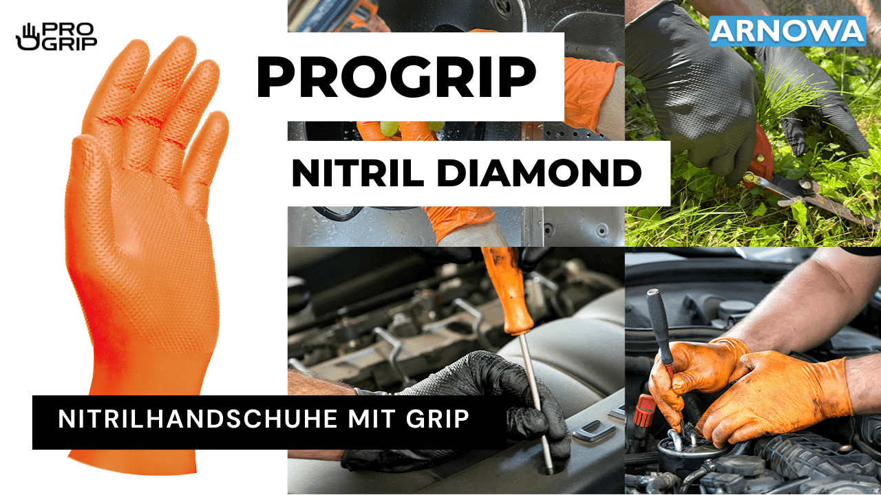 Griffige Nitril Handschuhe ARNOWA