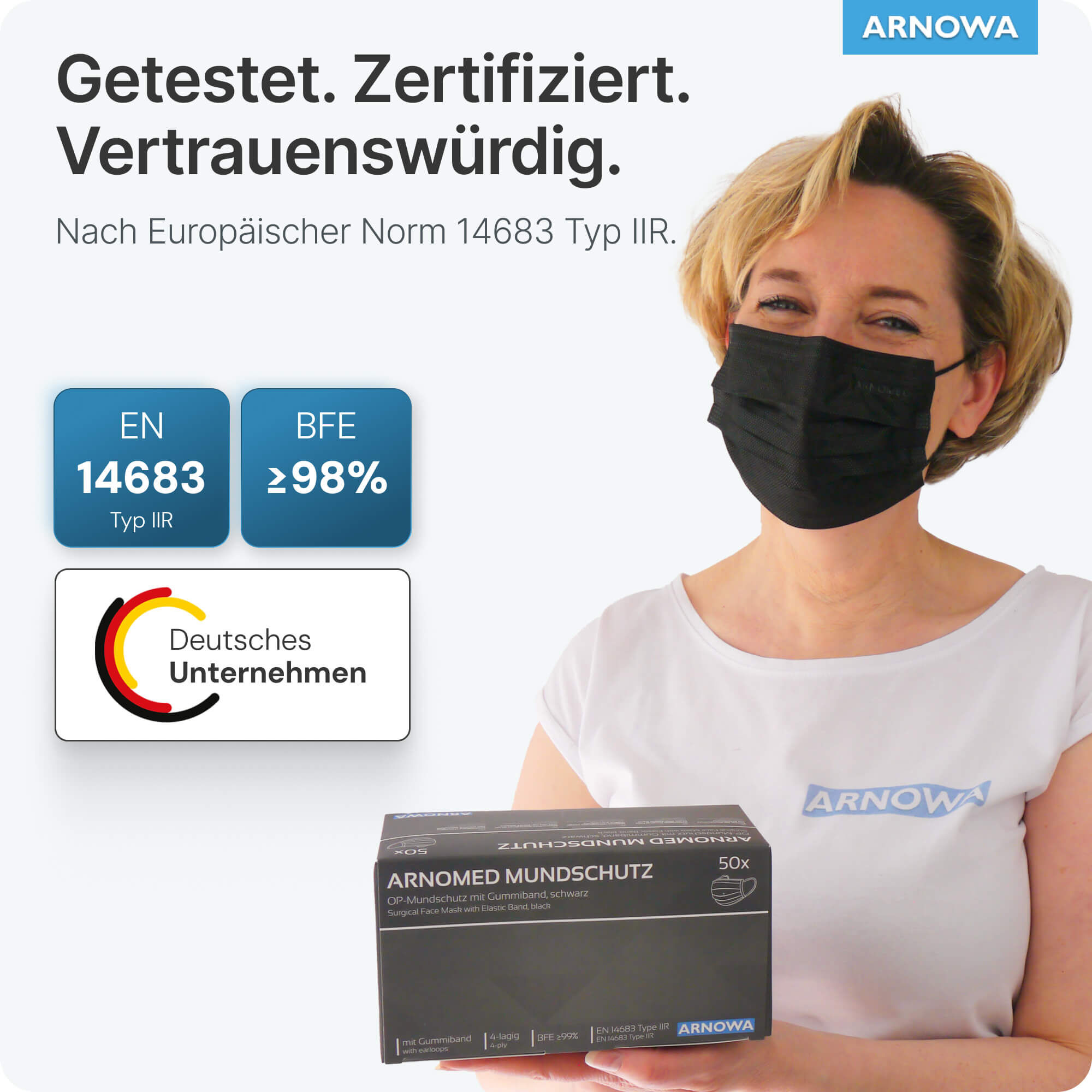 OP-Mundschutz Zertifikate
