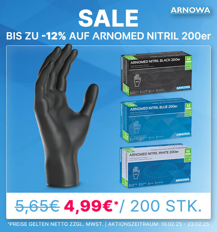 200er Nitrilhandschuhe im Angebot