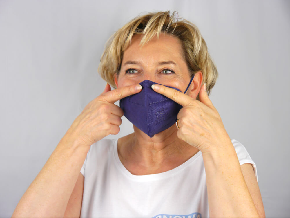 411-DB-Nasenbuegel FFP2 Maske in Dunkelblau