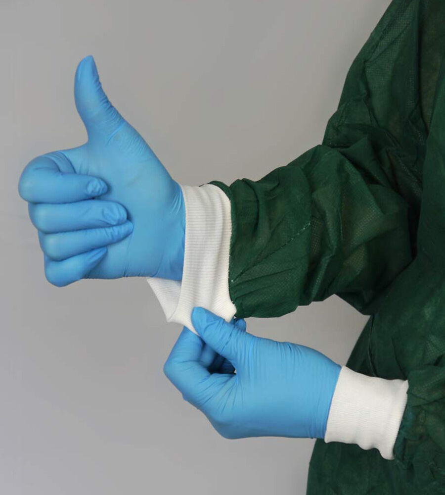 schutzmantel-armbuendchen Schutzmantel mit Ärmelabschluss: Armbündchen