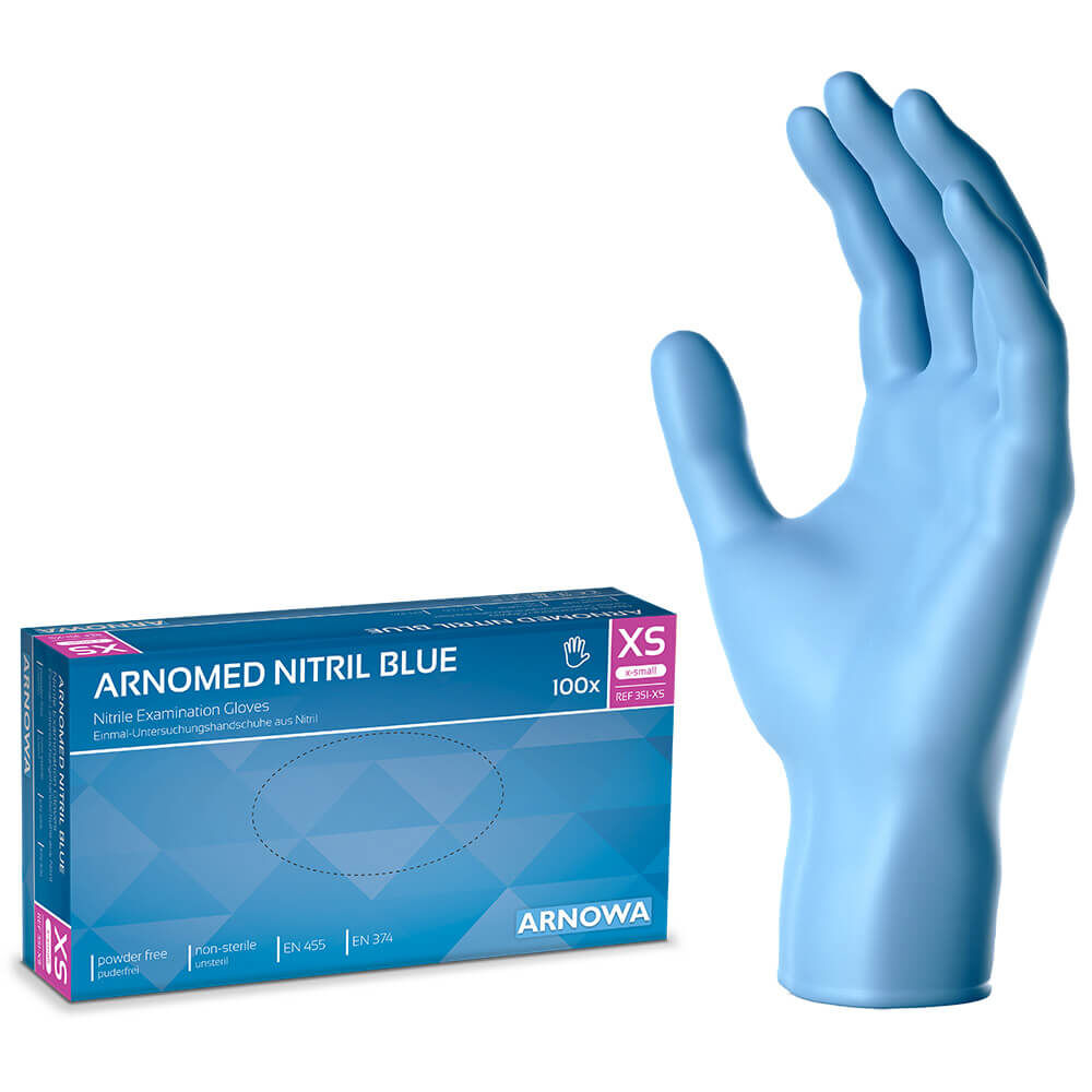 ARNOMED NITRIL BLUE - Nitrilhandschuhe ARNOMED NITRIL BLUE - Nitrilhandschuhe