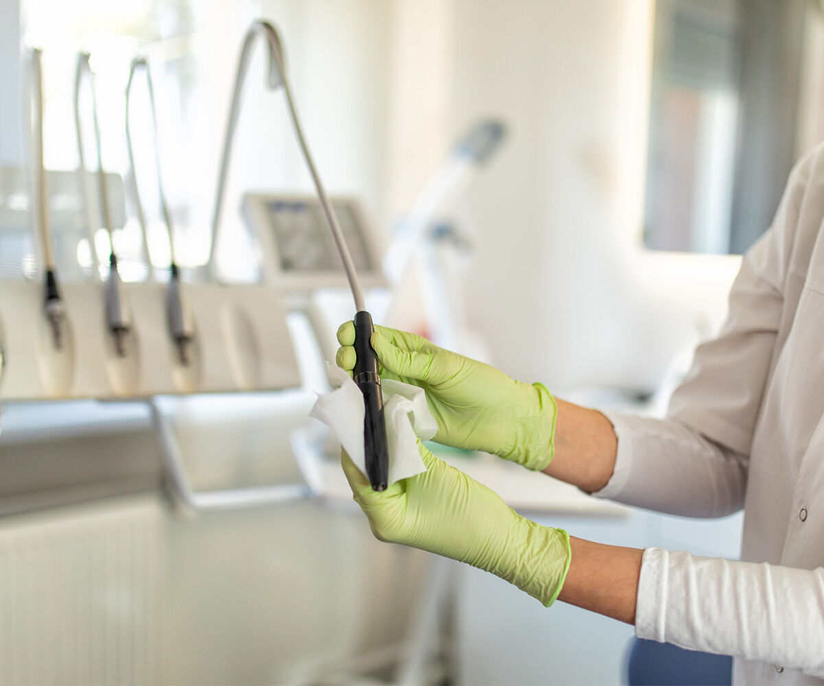 Desinfektionstücher für die Medizin